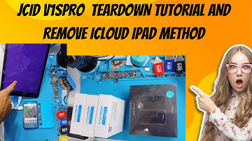 V1S Pro Programmer to Enter the Purple ScreenOperation Guide and remove icloud ipad 5,6,7
