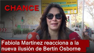 Download Lagu Fabiola Martínez, sin palabras ante la nueva ilusión de Bertín Osborne MP3