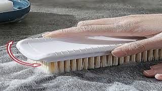 Laundry Brush Clothing Cleaning Tools Not Damaging Clothes Anti Slip Grip Soft Hard Bristled Brush screenshot 3