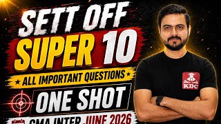 Set Off Super 10 CMA Inter June 2026