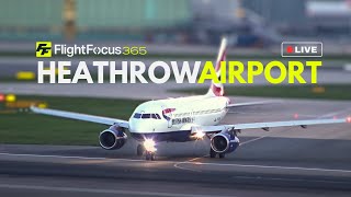 Heathrow Airport Live - Evening Of Sunday 14th April 2024