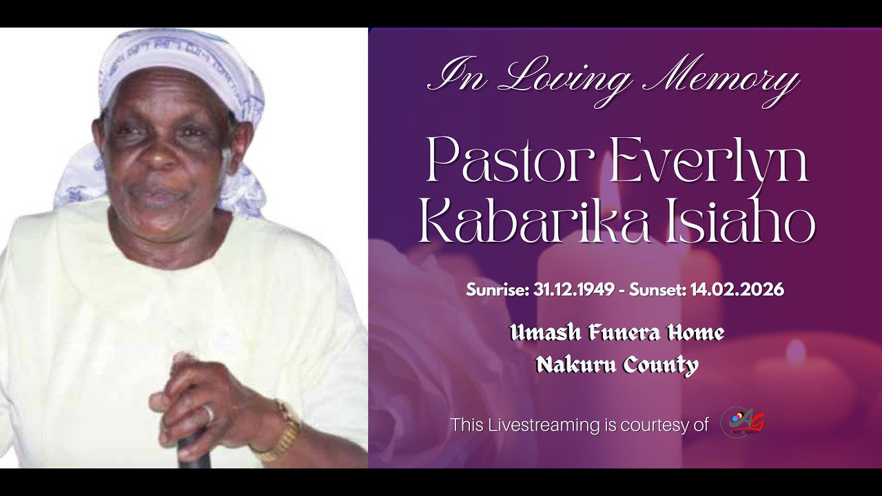 Celebrating the life of PST. EVERLYN KABARIKA ISIAHO | 31.12.1949 – 14.02.2026