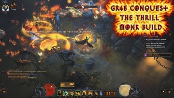 [Diablo 3 Monk] Season 19 Monk, No Set Items Build - The Thrill Conquest