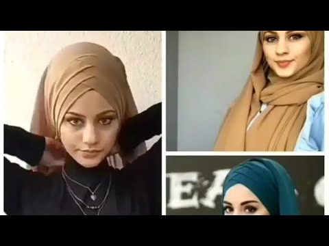 Ready made criss cross hijab Clearance