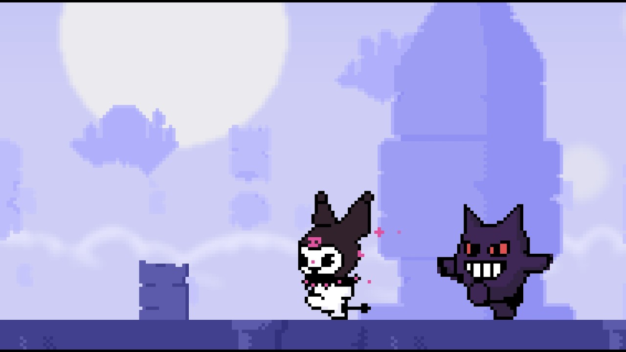 Kuromi + Gengar above the clouds [ 30 min lofi sesh ] - YouTube