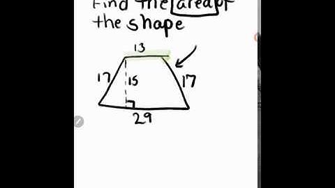 GED® Math: Identify Trapezoid and Find Area (1.4, Exp, #18)