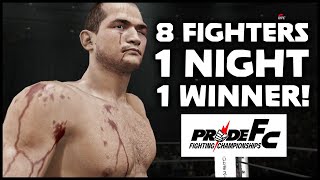 UFC Undisputed 3: Pride Mode Tournament!! - 8 Man Heavyweight PRIDE Tournament!