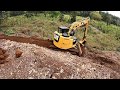 Sketchy Road Build with Excavator