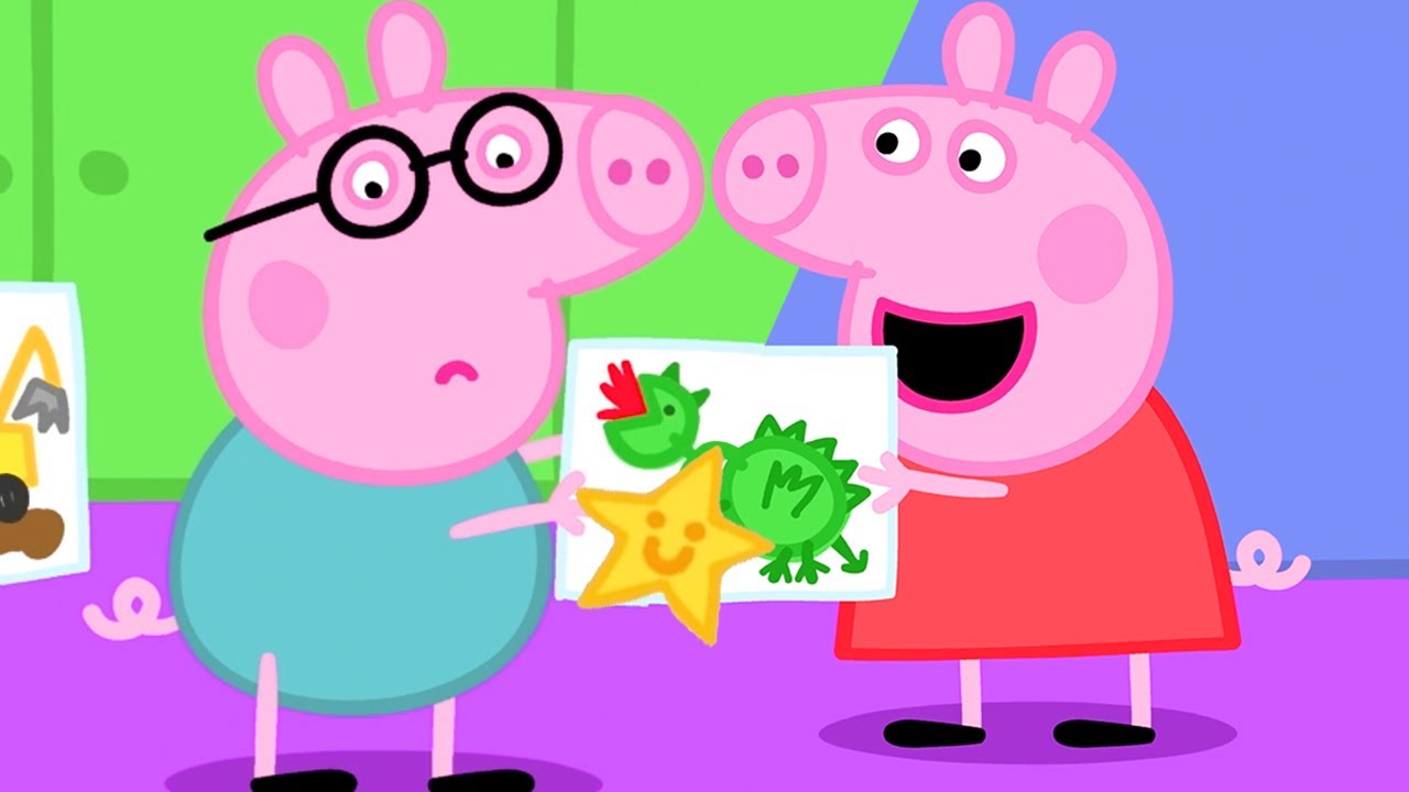 Peppa Pig Francais Le Bon Point Dessin Anime Pour Bebe Youtube