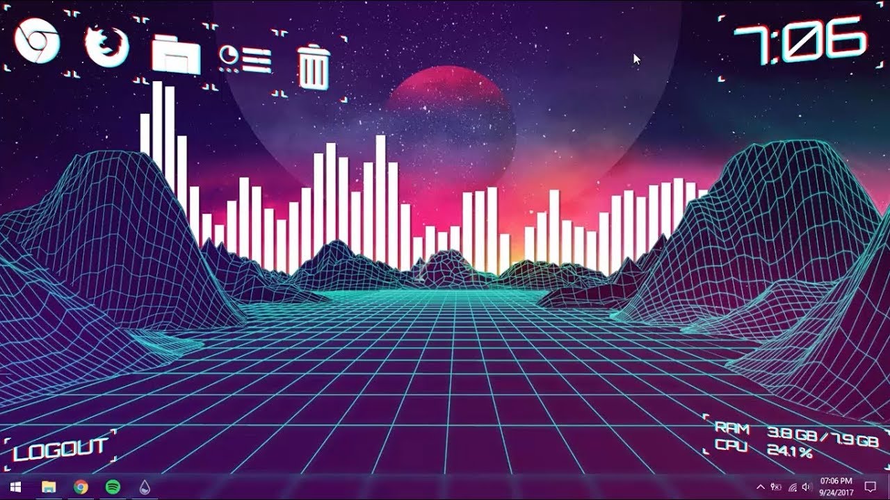 Aesthetic Desktop Vaporwave Make Windows Look Better Youtube