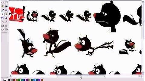Skunk Fu! sprite sheet and other cool things