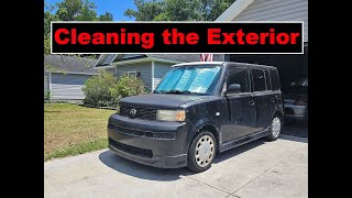Washing the Scion XB #scion #scionxb 2005 Scion Xb Engine Bay