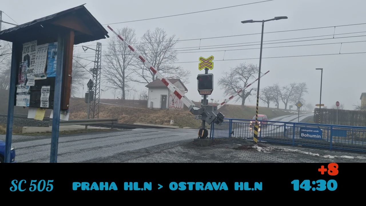 Přejezd v Jeseník nad odrou [P6495]