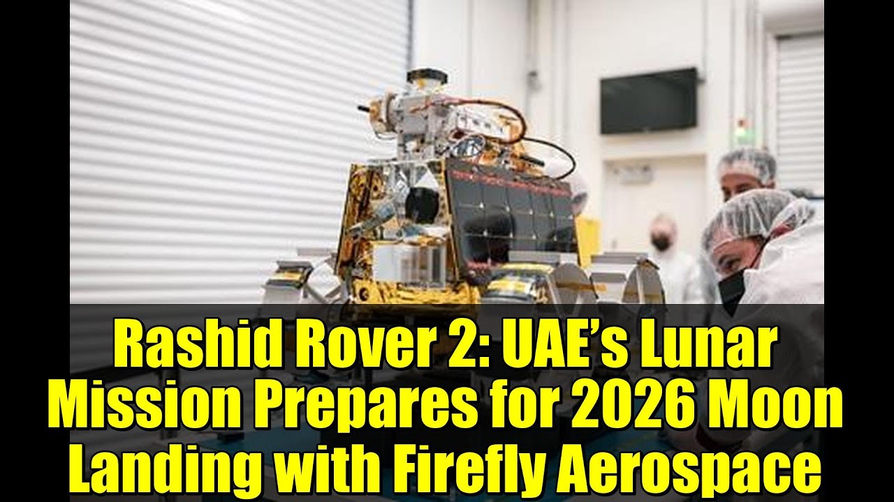 Лунный вездеход «Рашид 2»: лунная миссия ОАЭ готовится к высадке на Луну в 2026 году совместно с ...