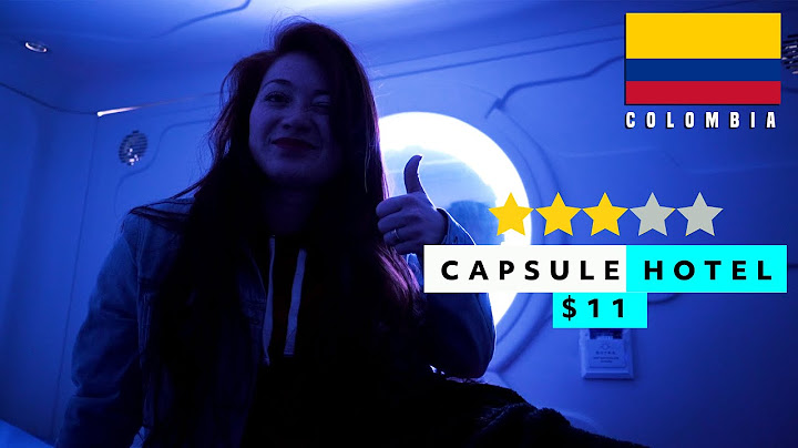 COLOMBIAN CAPSULE HOTEL TOUR 🇨🇴  ($11 A NIGHT)