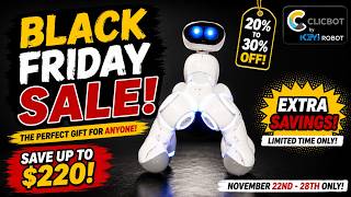 ClicBot Black Friday Sale! Save on ClicBot Robot Kits & Accessories