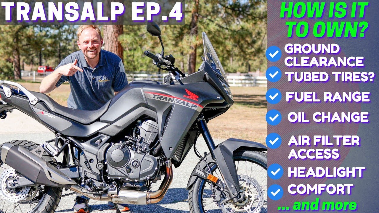 Honda Transalp 750 | Maintenance, Practicality & Ownership Experience  (EP.4)