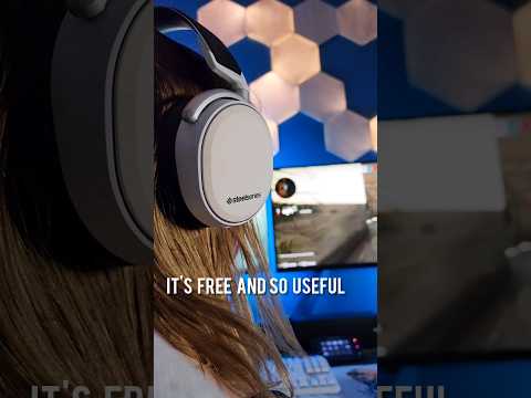 Free audio software that is actually GOOD?👂🎮(SteelSeries Sonar) #gaming #gamingsetup #csgo