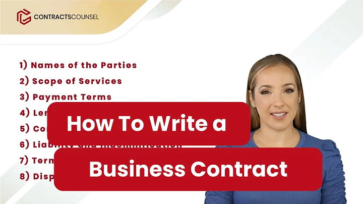 How To Write a Contract Agreement for Business [Lawyer Templates Available]