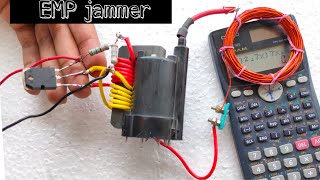 How to make Powerful EMP jammer ||  SK creatives