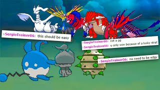 BELLY DRUM MARSHADOW SWEEP makes a TOXIC NOOB CRY SALTY TEARS on Pokemon Showdown