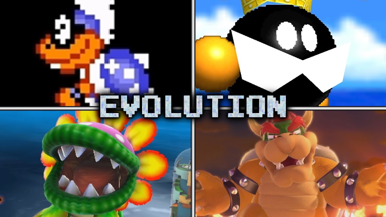 Evolution of Staff Rolls in Mario Games (1988 - 2017) 