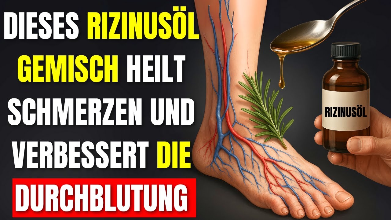 „Rizinusöl + Rosmarin: Altes Rezept heilt 23 Beschwerden!“
