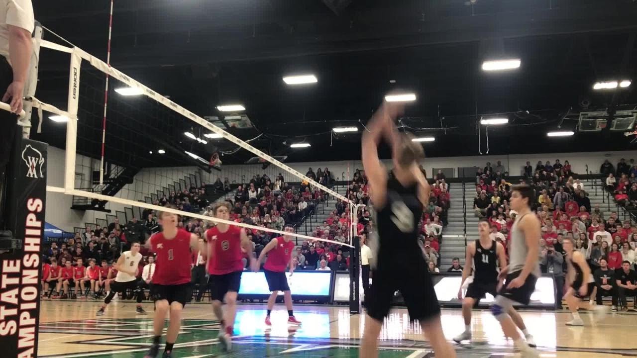 Video Germantown wins WIAA state boys volleyball championship YouTube