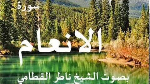 سورة الانعام بصوت الشيخ / ناصر القطامي 6