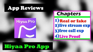 hiyaa pro app | hiyaa pro app real or fake | hiyaa pro video call screenshot 1