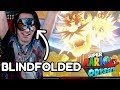 I was the FIRST to beat Super Mario Odyssey Blindfolded!