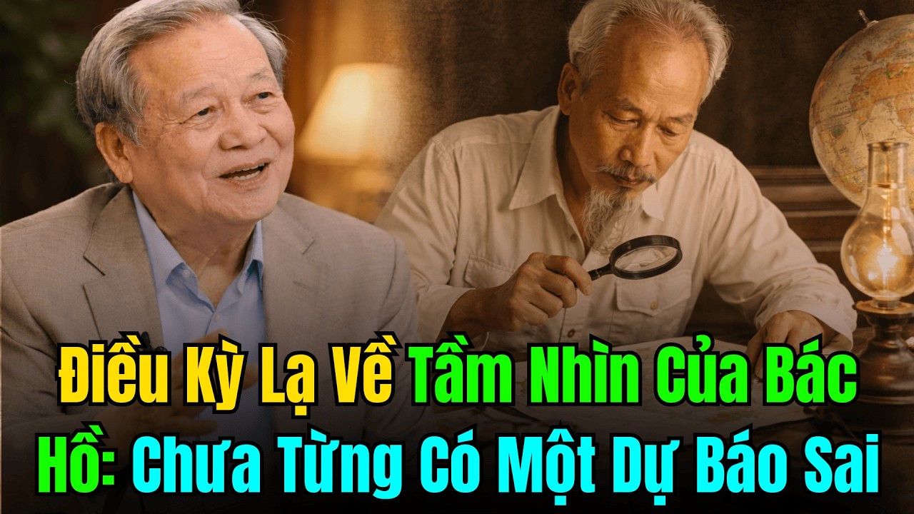 Điều Kỳ Lạ Mọi Dự Báo Của Bác Hồ Đều Chính Xác – GS Hoàng Chí Bảo Kể Chuyện Gây Suy Ngẫm