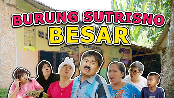 SUTRISNO PUNYA BURUNG