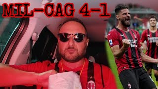 MILAN-CAGLIARI 4-1!METTETEVI COMODI...COMINCIA LO SPETTACOLO!