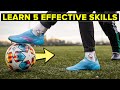 Learn 5 basic but effective skills to beat defenders