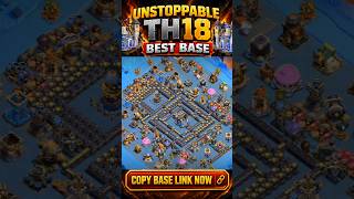 TH18 Best Base for CWL 🔥 Ranked Mode 😱 Clashofclans #coc