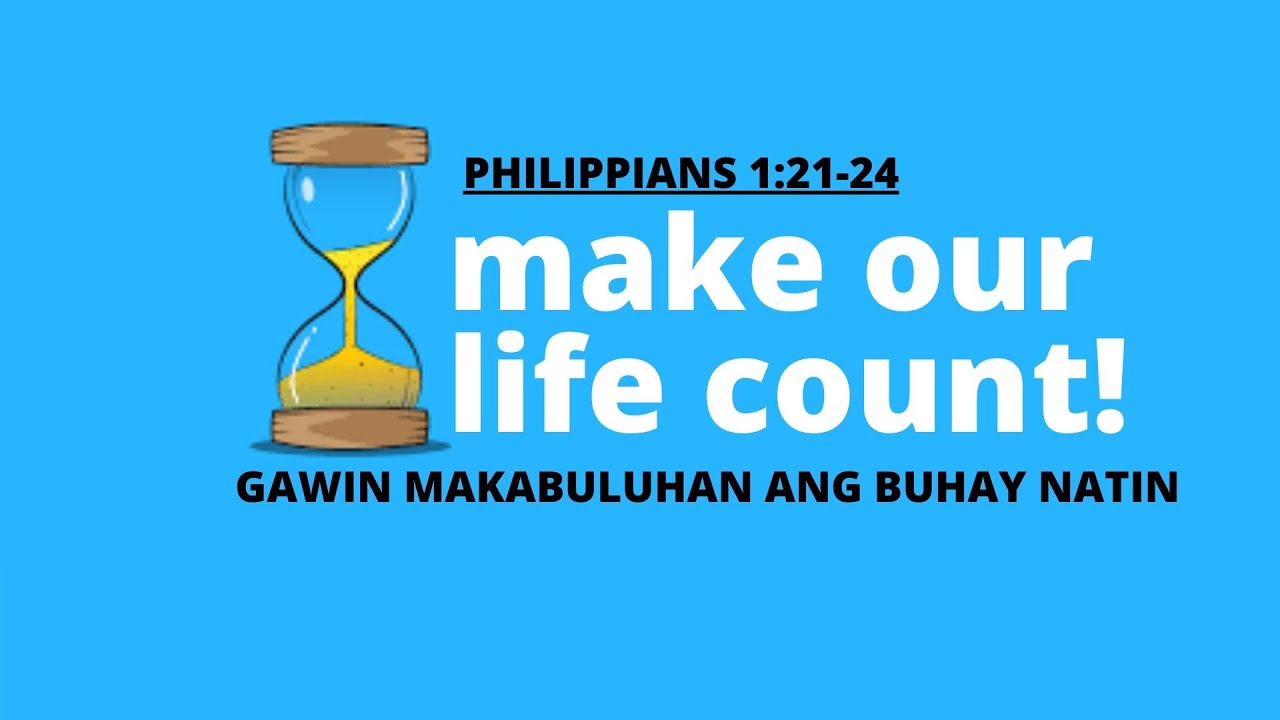 MAKE YOUR LIFE COUNT YouTube MAKE YOUR LIFE COUNT YouTube
