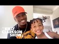 NE-YO's Adorable Kids Crash Interview With Kelly Clarkson