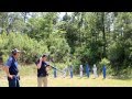 18 year old girl makes impossible shot with shotgun! (Lena Miculek Afentul)