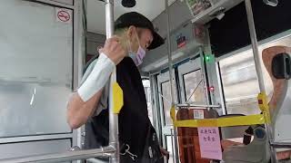 2022.10.18 基隆市公車602 暖暖經過港路 仁五路(東和大樓)~過港郵局