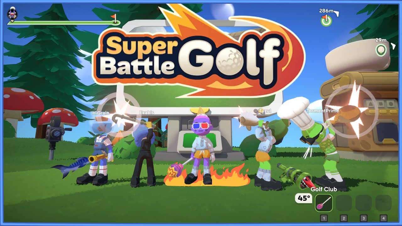 🔴LIVE |Super Battle Golf Shenanigans   #gaming #superbattlegolf