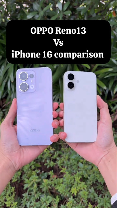 OPPO Reno 13 Vs iPhone 16 Comparison!