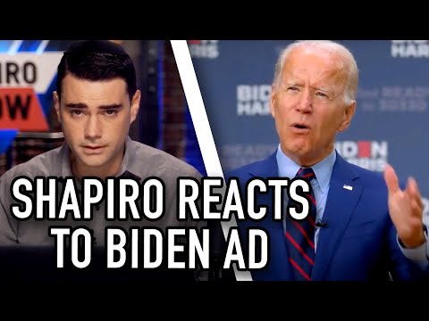 Ben Shapiro Reacts to THIS Insane Claim in Biden Ad