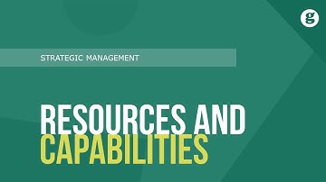 Resources and Capabilities