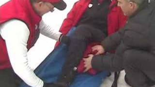 Quick Splint for lower leg fractures