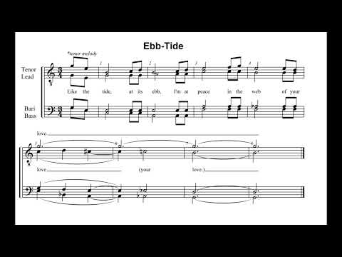 Ebb-Tide Barbershop Tag for Trombone Quartet