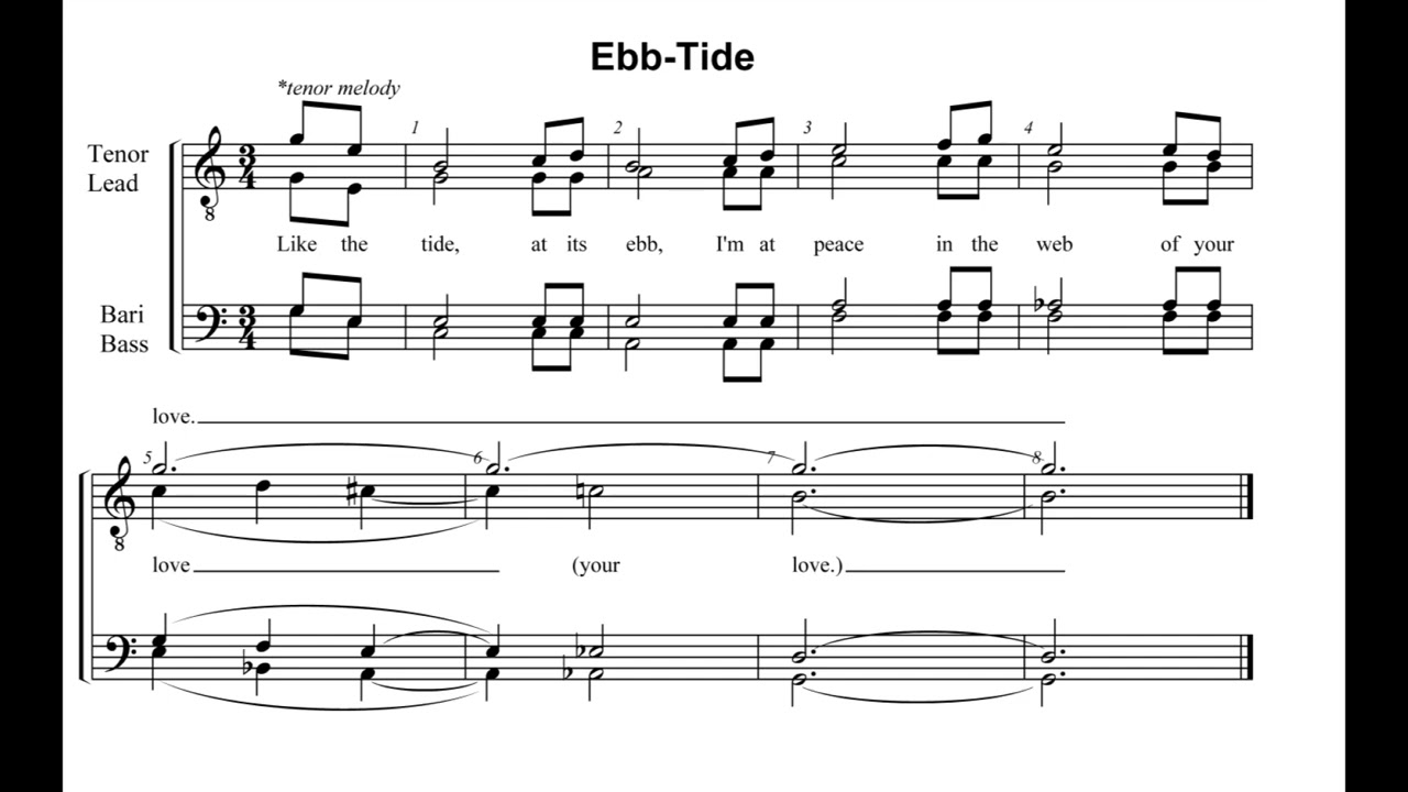 EbbTide Tag for Trombone Quartet YouTube