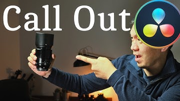 Davinci Resolve 17 簡単コールアウトの作り方/Call Out【Davinciの館 Vol.46】