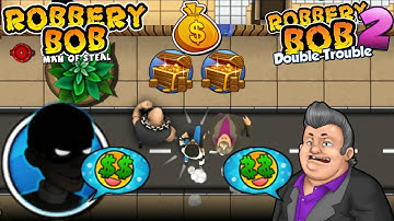 Robbery Bob - Biffen & Shadow Bob Use All Tools Gameplay v.7