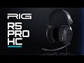 RIG R5 SPEAR PRO HC | COMPETITIVE WIRED GAMING HEADSET WITH GRAPHENE DRIVERS